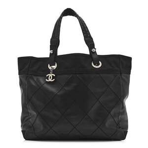Chanel Coated Canvas Quilted Large #252613C11B